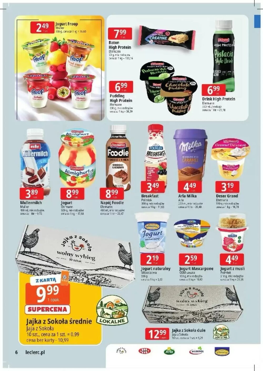 Gazetka promocyjna E.Leclerc  ważna od 09.02.2026 - Strona 6.