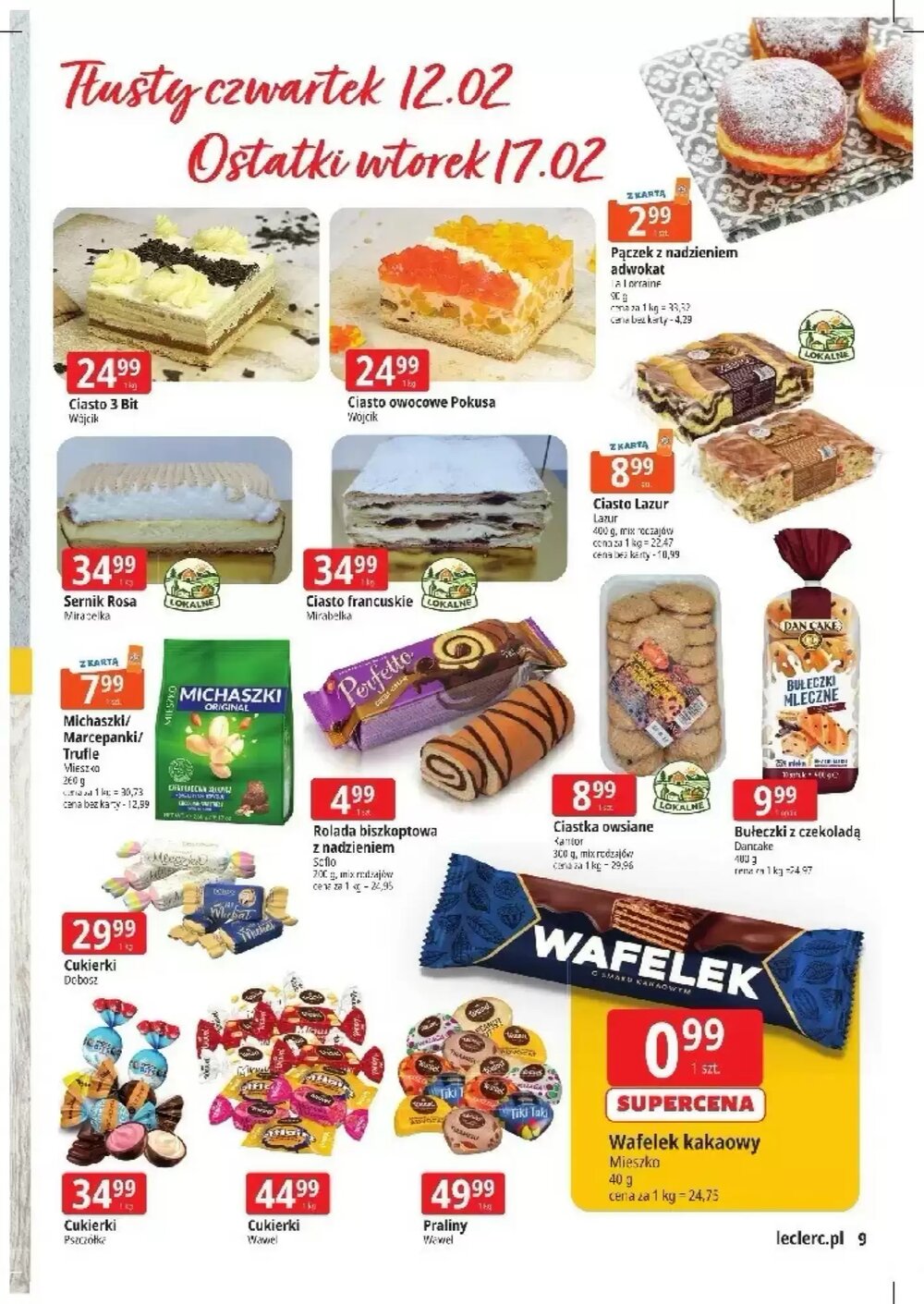 Gazetka promocyjna E.Leclerc  ważna od 09.02.2026 - Strona 9.