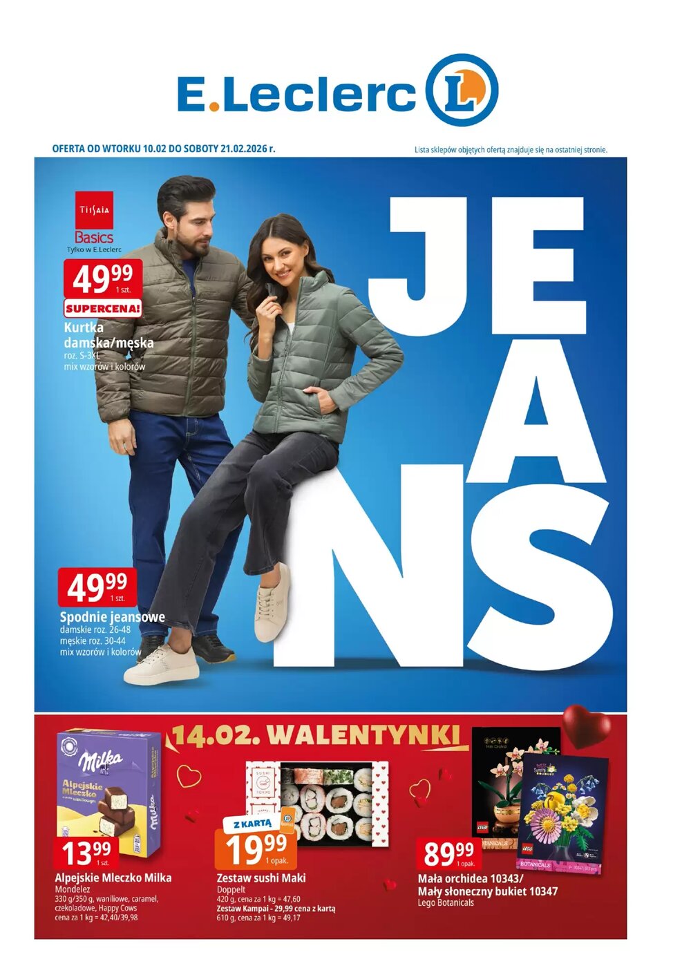 Gazetka promocyjna E.Leclerc  ważna od 10.02.2026 - Strona 1.