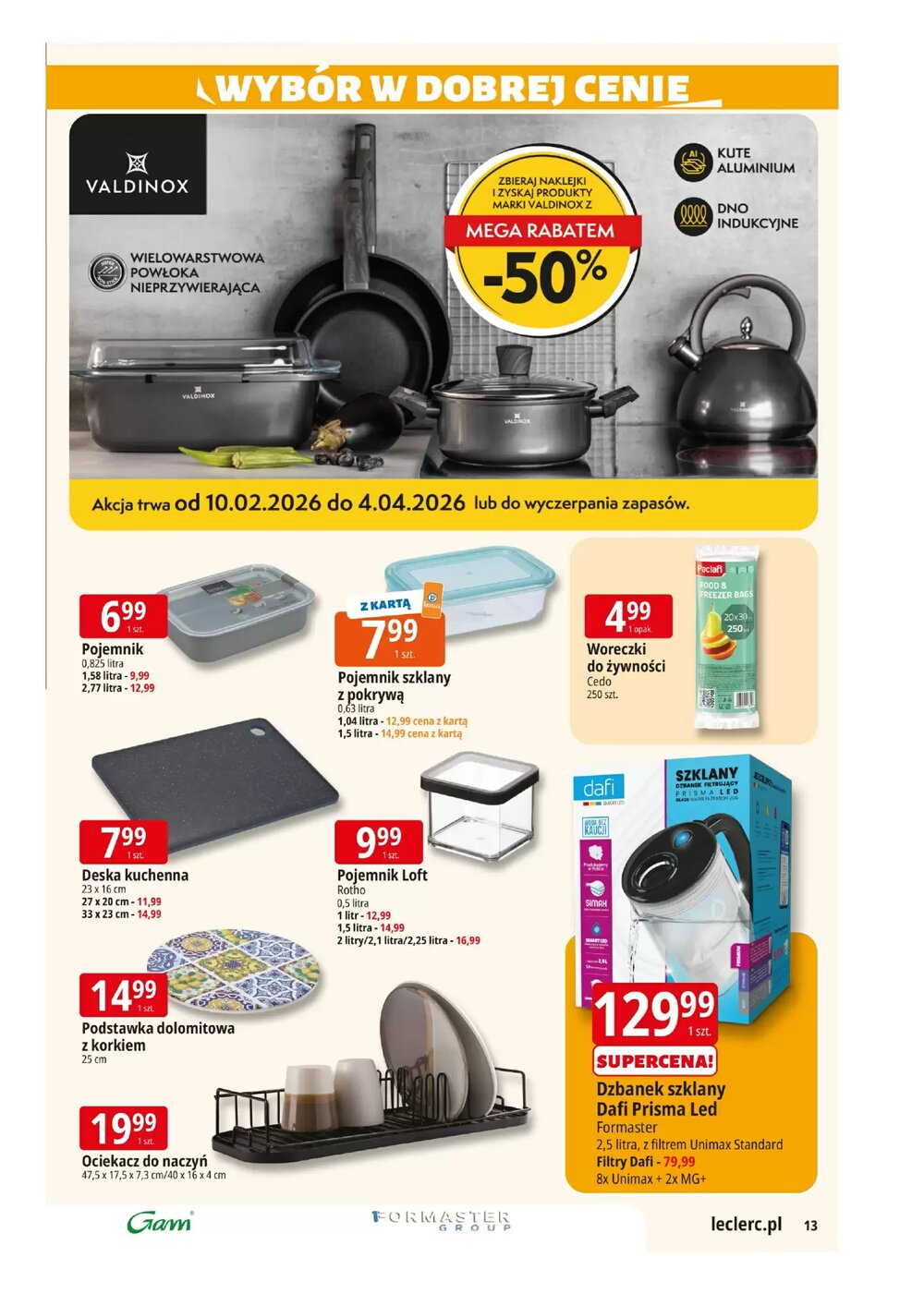 Gazetka promocyjna E.Leclerc  ważna od 10.02.2026 - Strona 13.