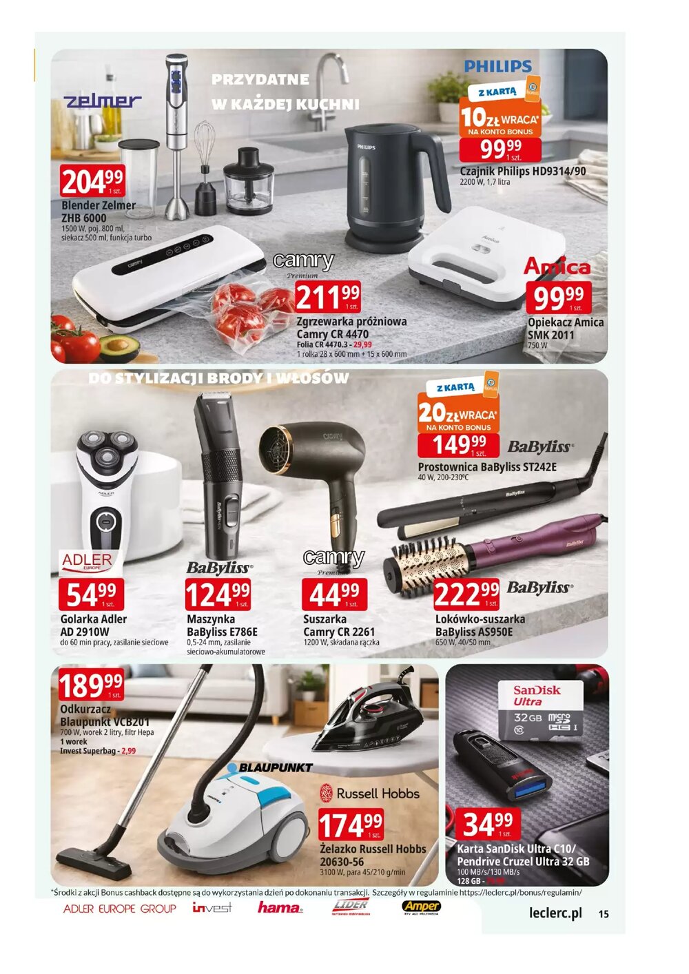 Gazetka promocyjna E.Leclerc  ważna od 10.02.2026 - Strona 15.