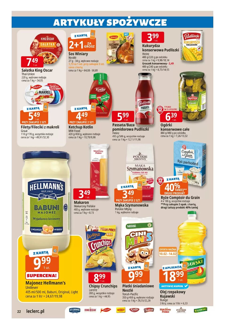 Gazetka promocyjna E.Leclerc  ważna od 10.02.2026 - Strona 22.