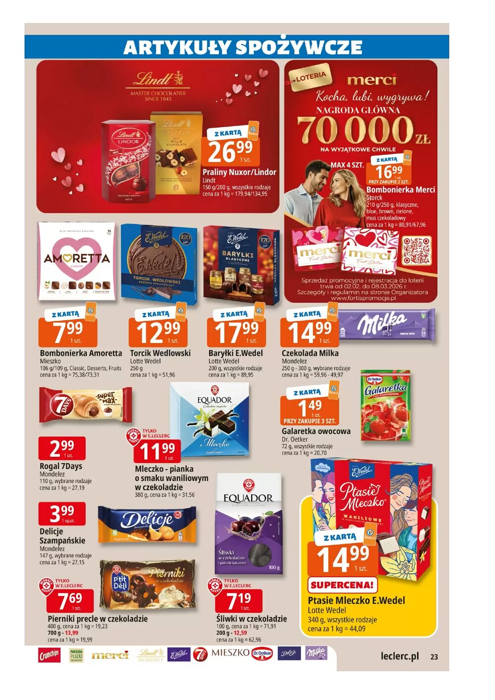 Gazetka promocyjna E.Leclerc  ważna od 10.02.2026 - Strona 23.