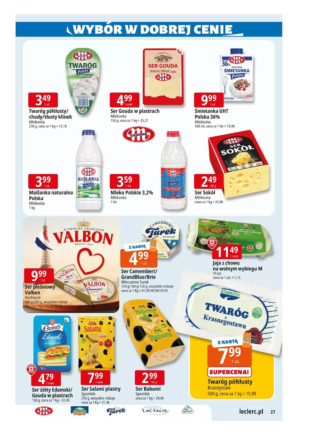 Gazetka promocyjna E.Leclerc  ważna od 10.02.2026 - Strona 27.