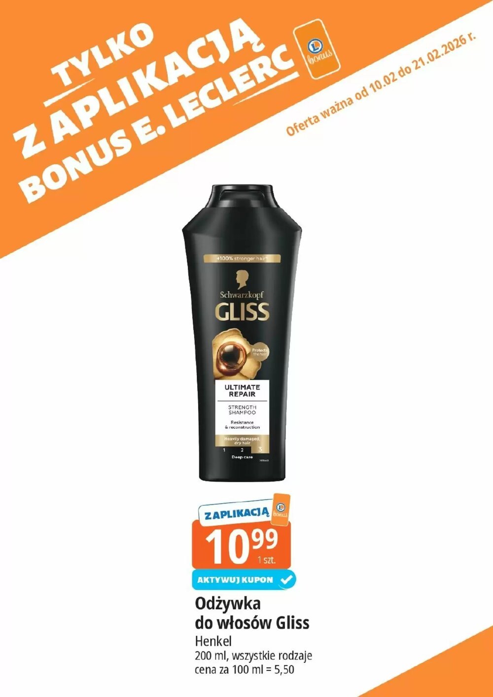 Gazetka promocyjna E.Leclerc  ważna od 10.02.2026 - Strona 11.