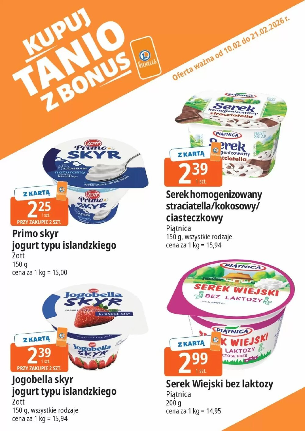 Gazetka promocyjna E.Leclerc  ważna od 10.02.2026 - Strona 3.