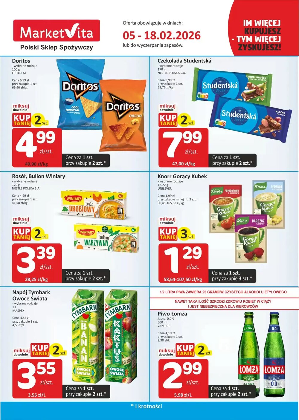 Gazetka promocyjna Marketvita  ważna od 10.02.2026 - Strona 1.