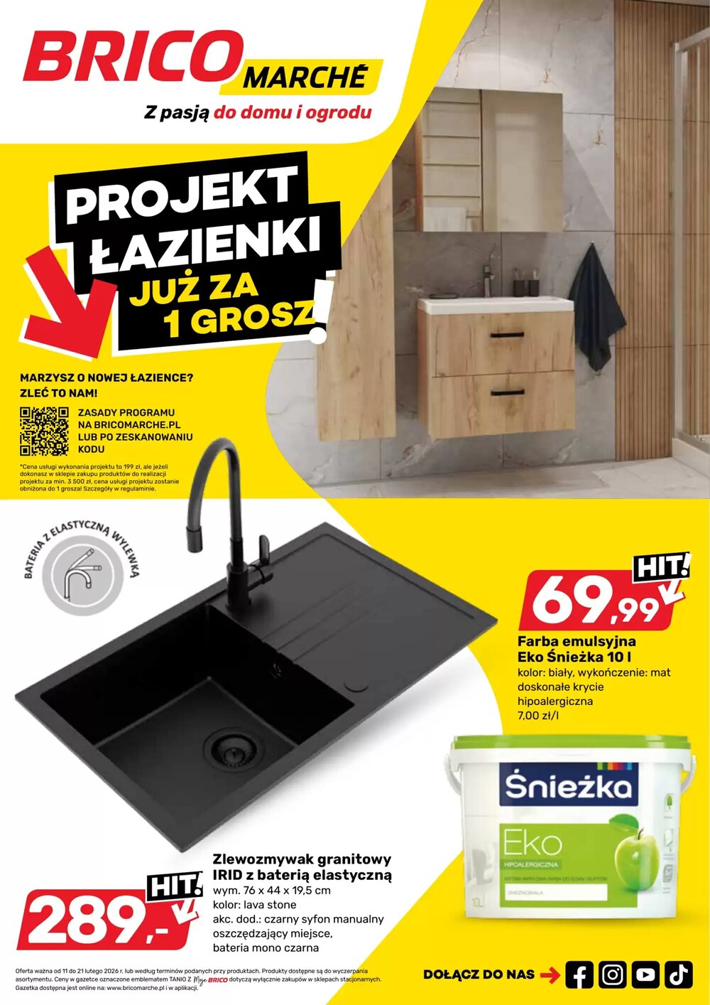 Gazetka promocyjna Bricomarche  ważna od 11.02.2026 - Strona 1.