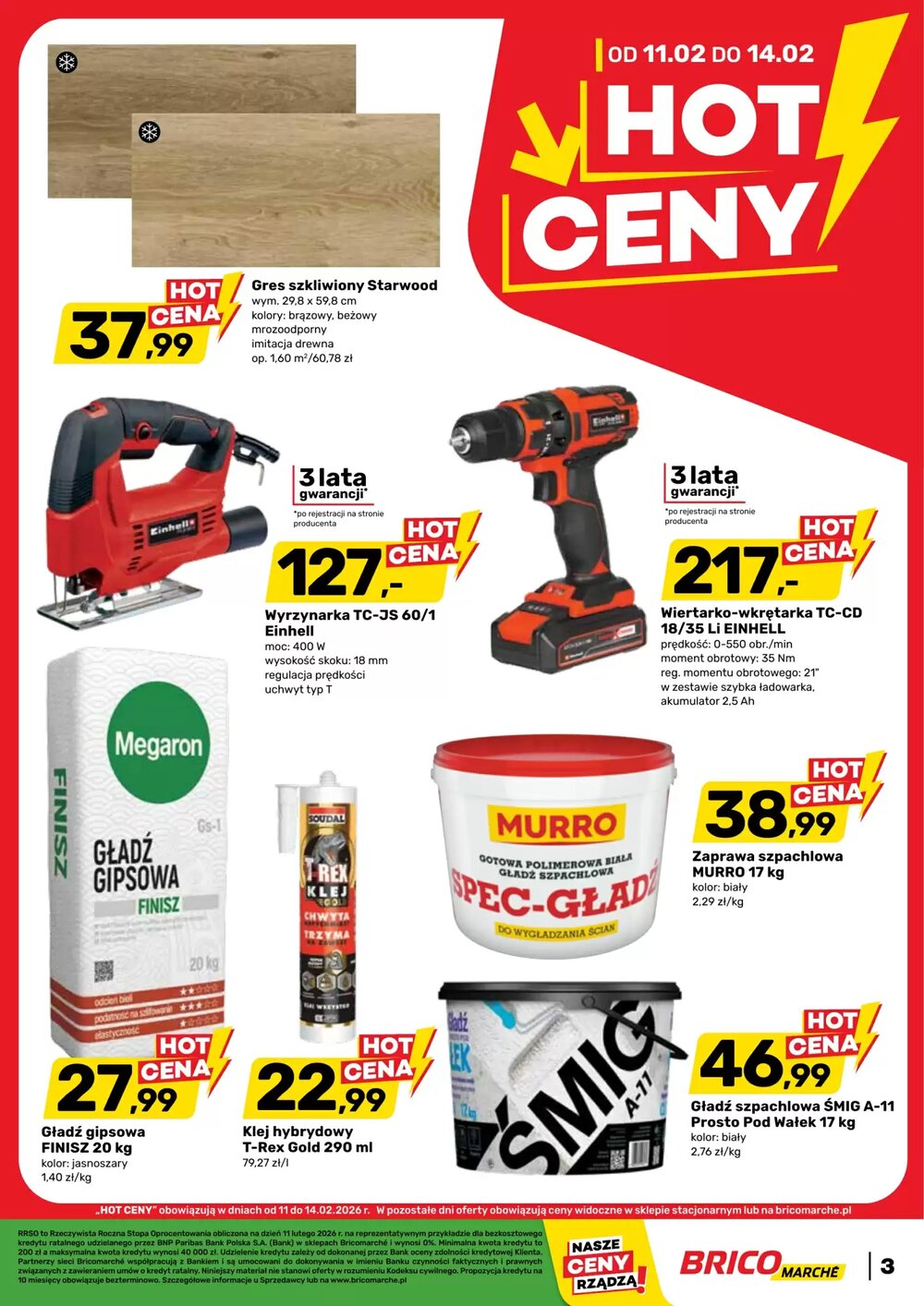 Gazetka promocyjna Bricomarche  ważna od 11.02.2026 - Strona 3.