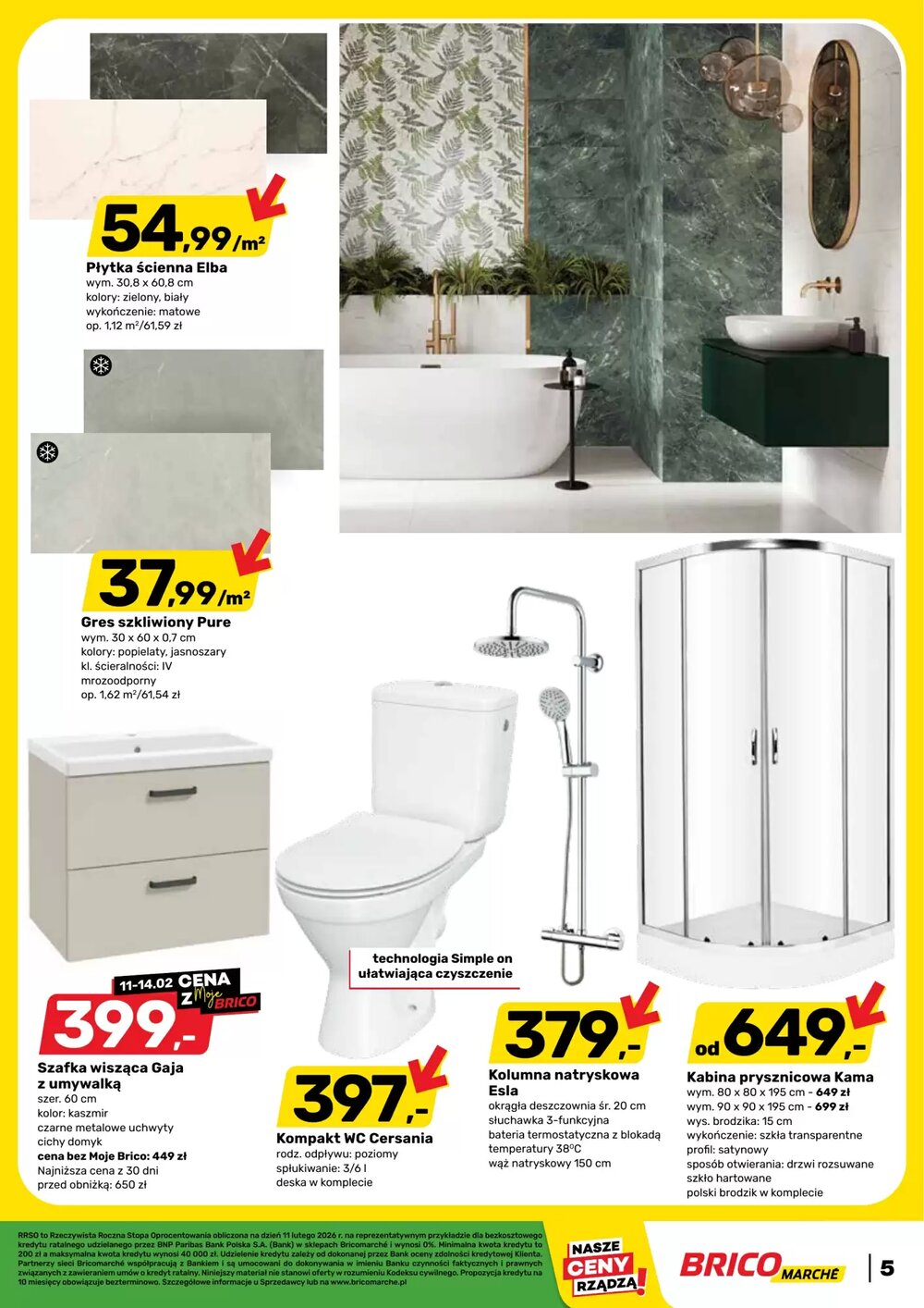 Gazetka promocyjna Bricomarche  ważna od 11.02.2026 - Strona 5.