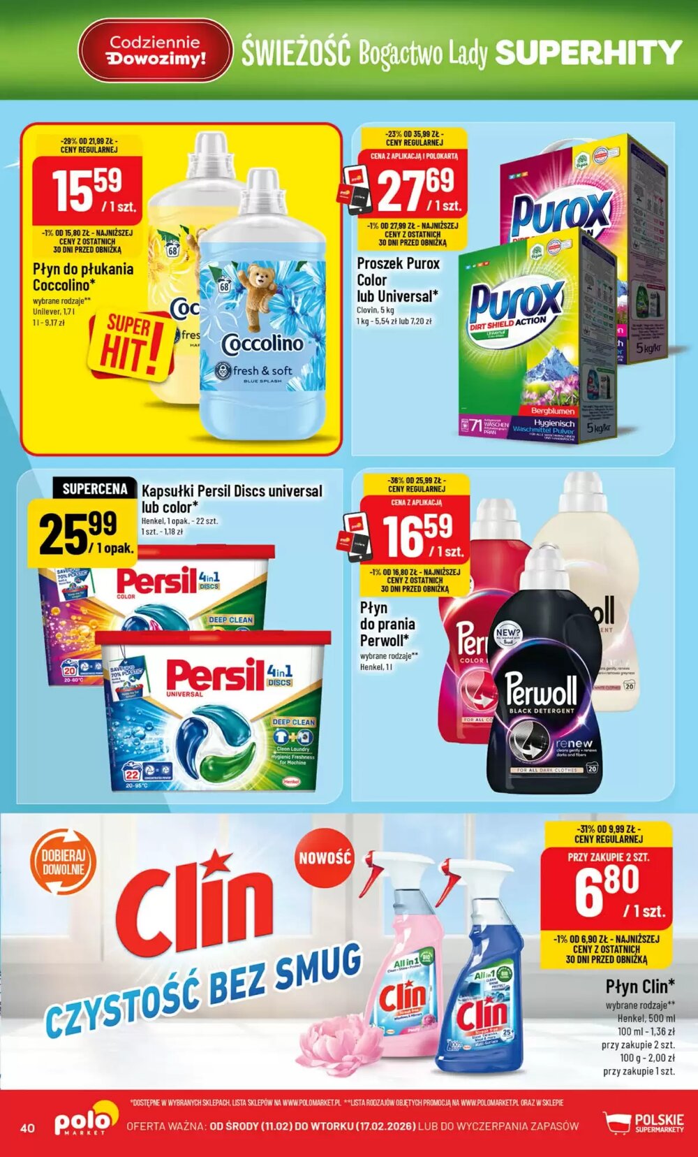 Gazetka promocyjna Polomarket  ważna od 11.02.2026 - Strona 40.