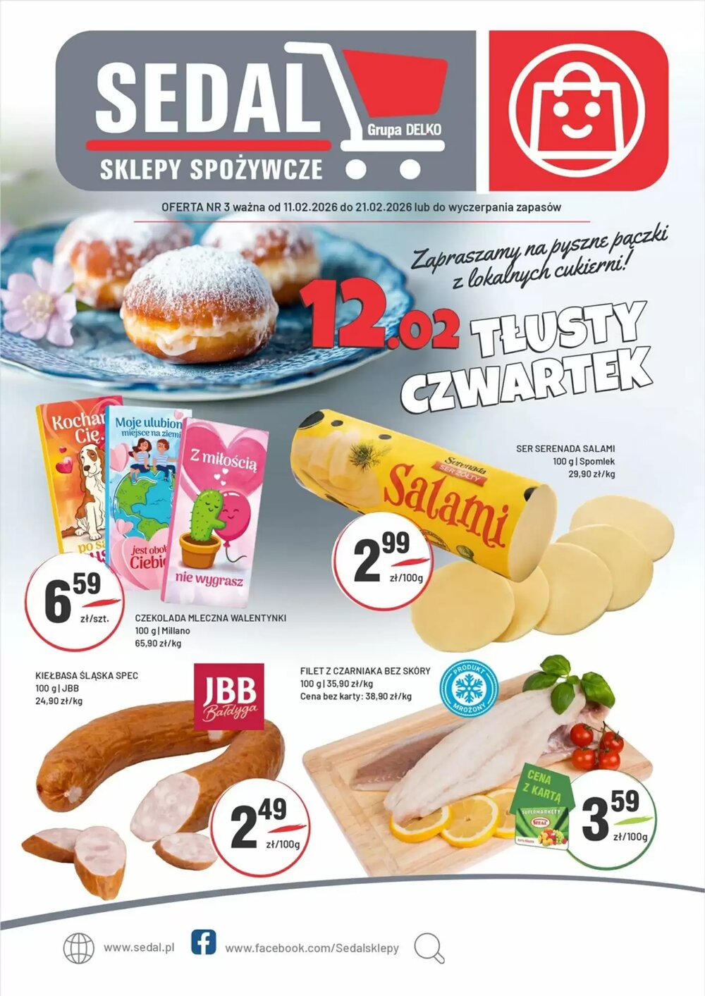Gazetka promocyjna Sedal  ważna od 11.02.2026 - Strona 1.
