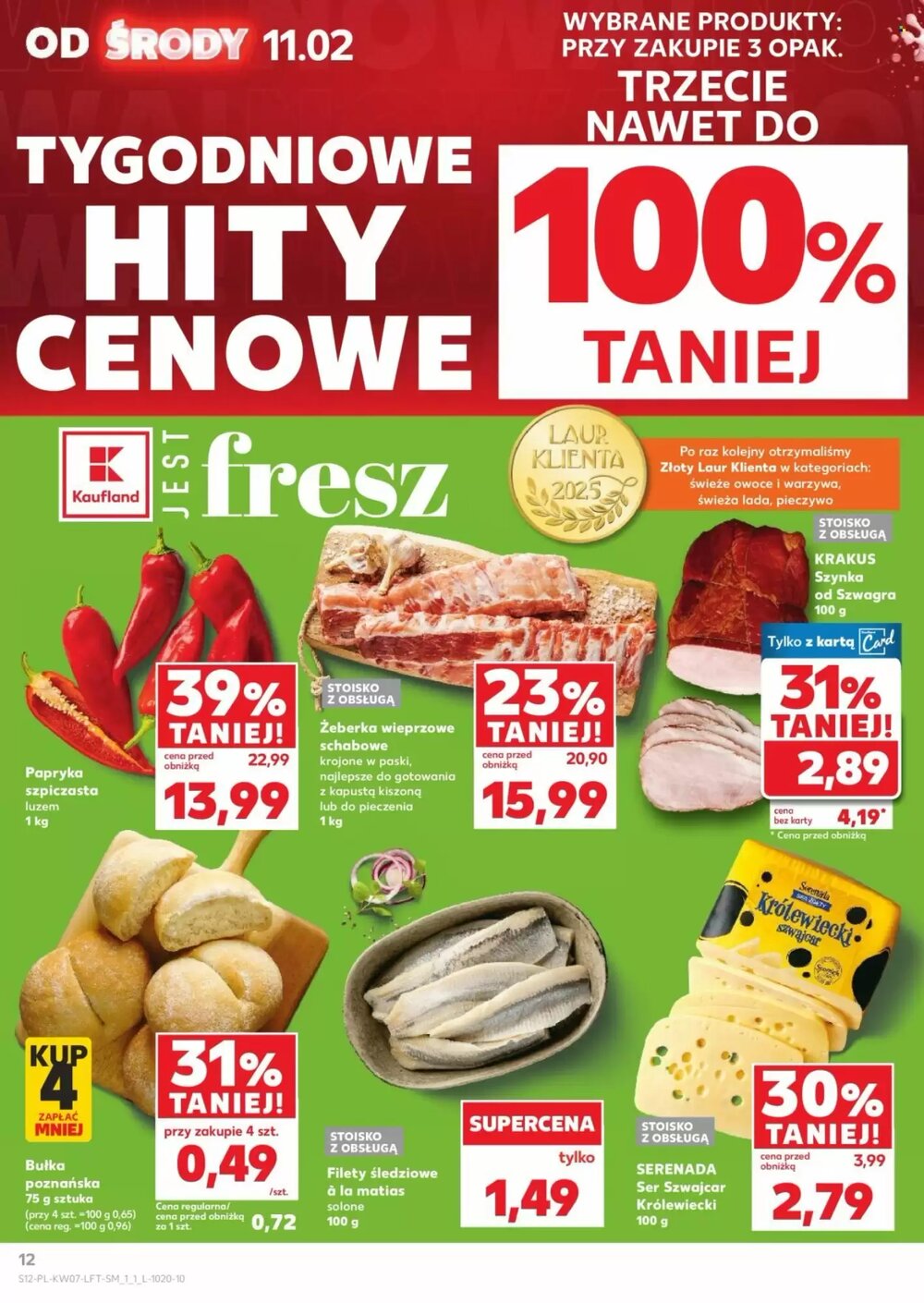 Gazetka promocyjna Kaufland  ważna od 11.02.2026 - Strona 12.