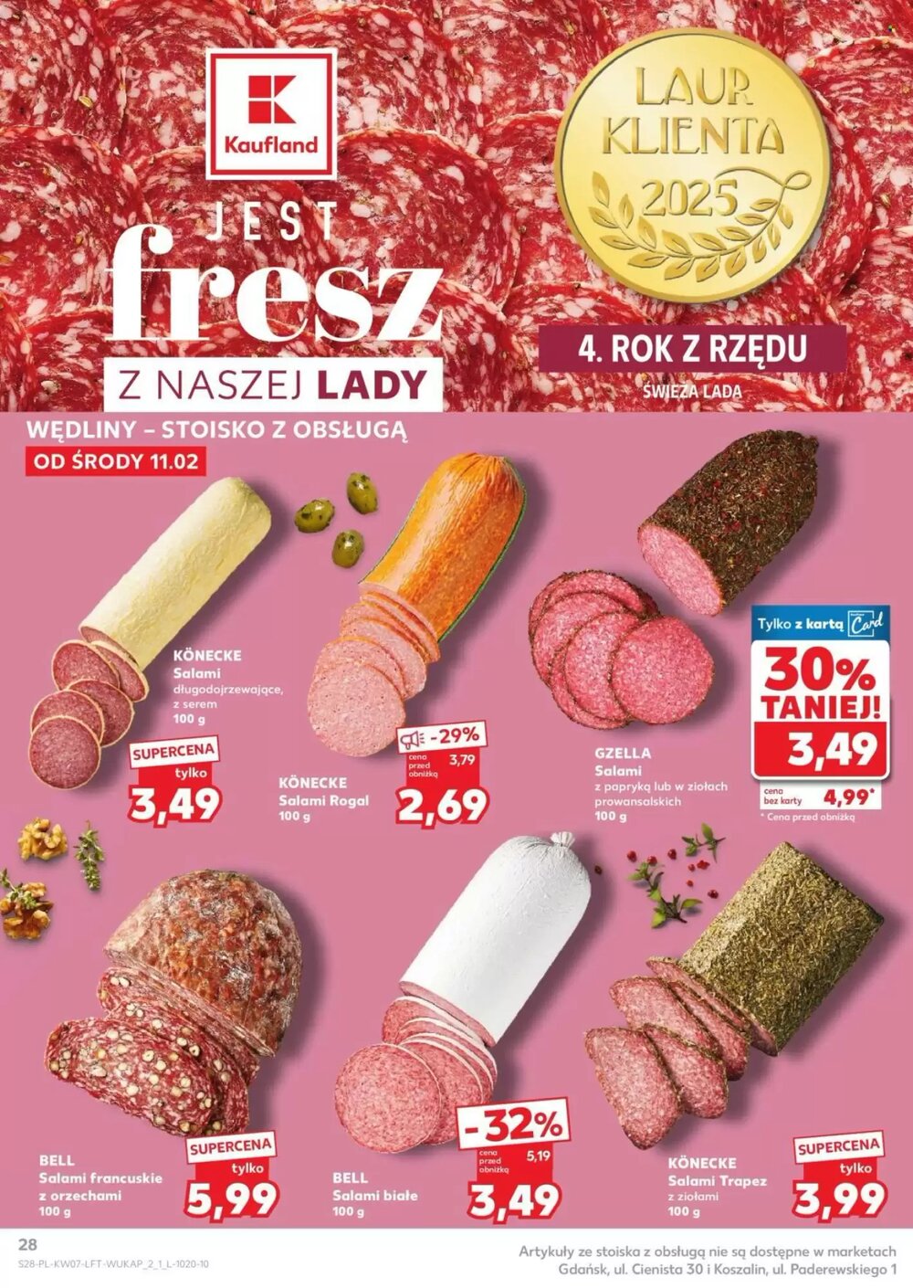 Gazetka promocyjna Kaufland  ważna od 11.02.2026 - Strona 28.