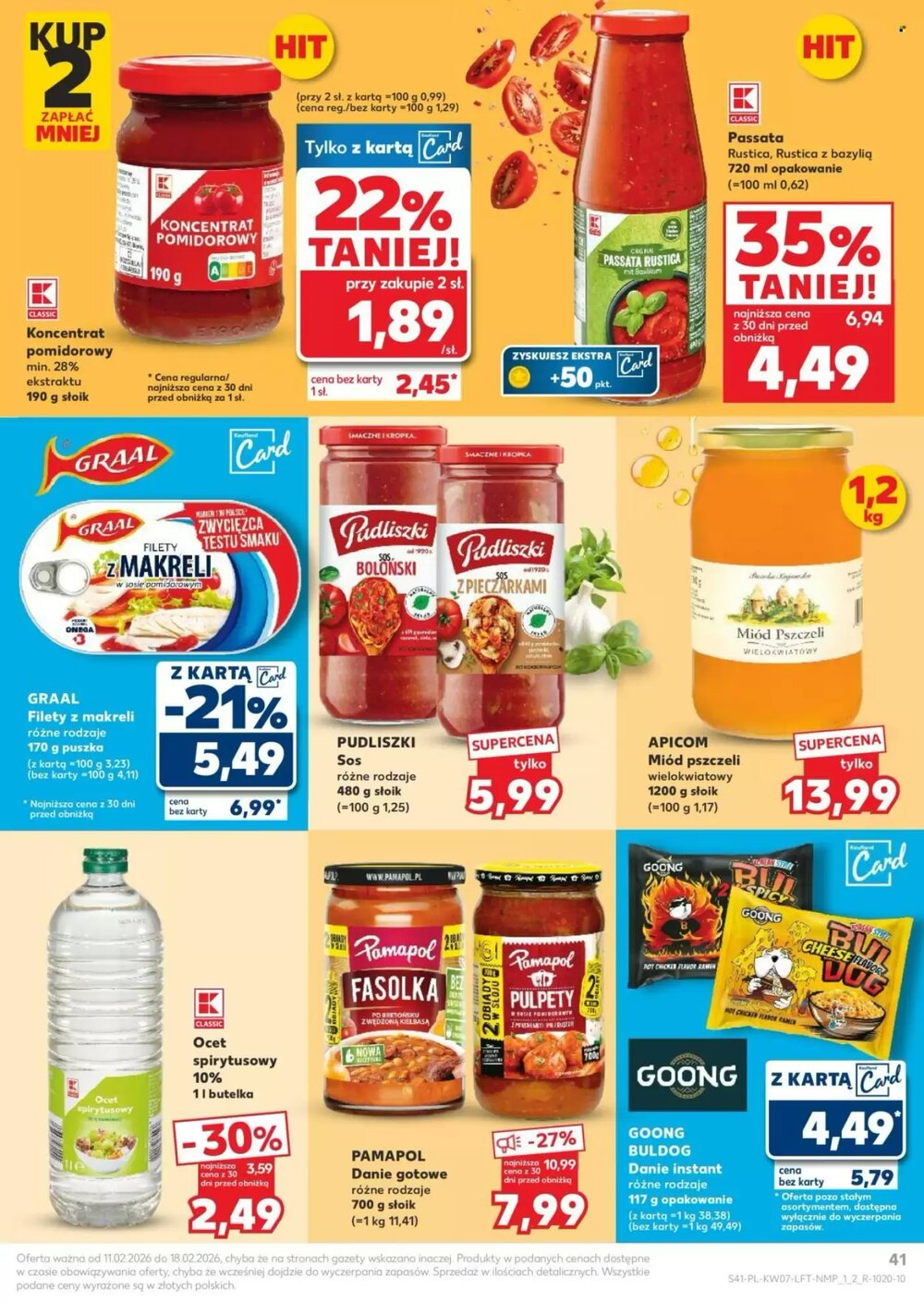 Gazetka promocyjna Kaufland  ważna od 11.02.2026 - Strona 41.