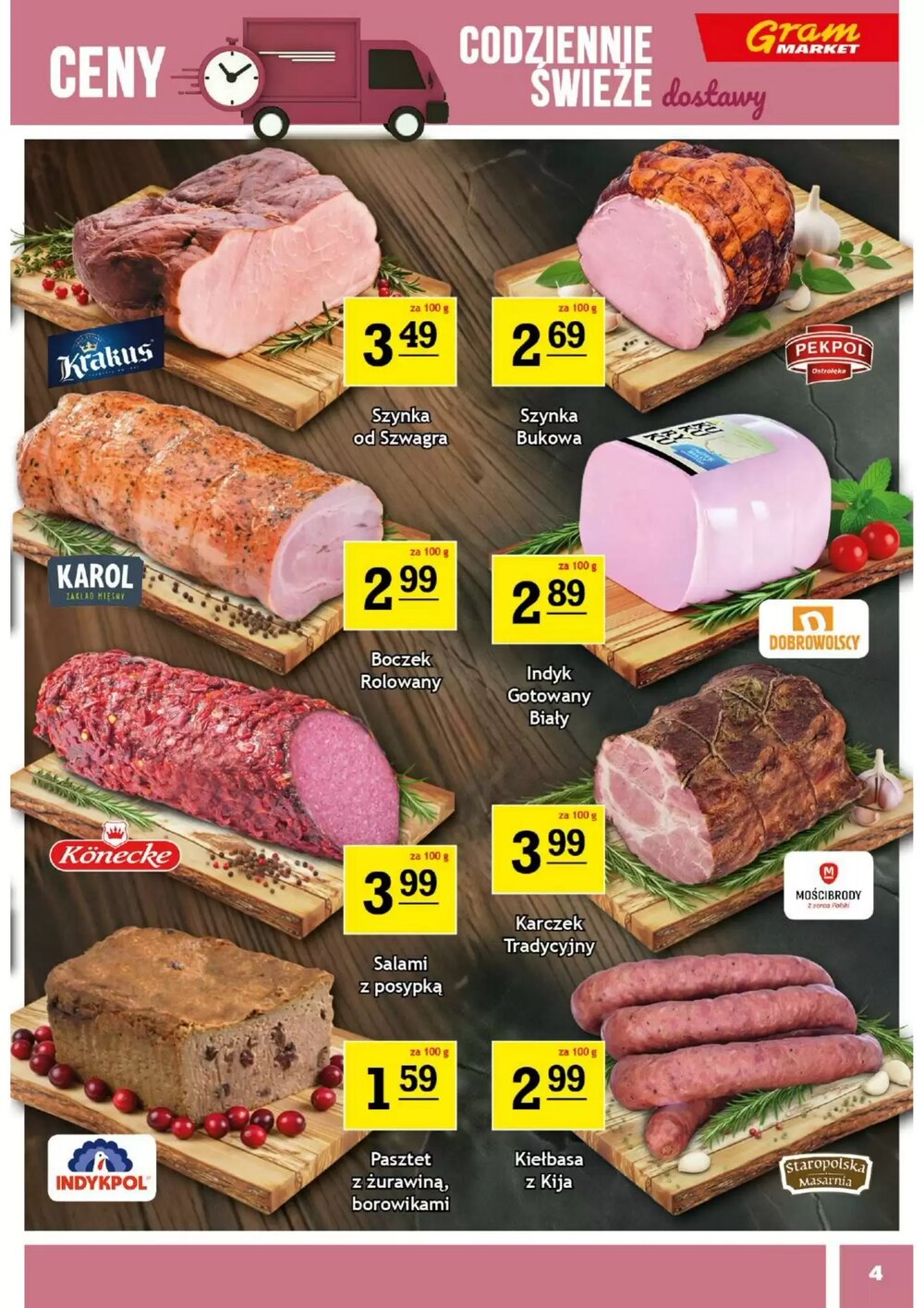 Gazetka promocyjna Gram Market  ważna od 11.02.2026 - Strona 4.