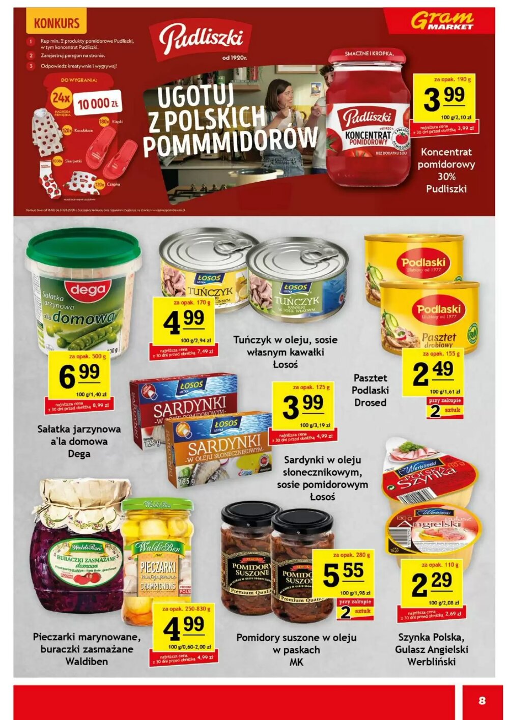 Gazetka promocyjna Gram Market  ważna od 11.02.2026 - Strona 8.