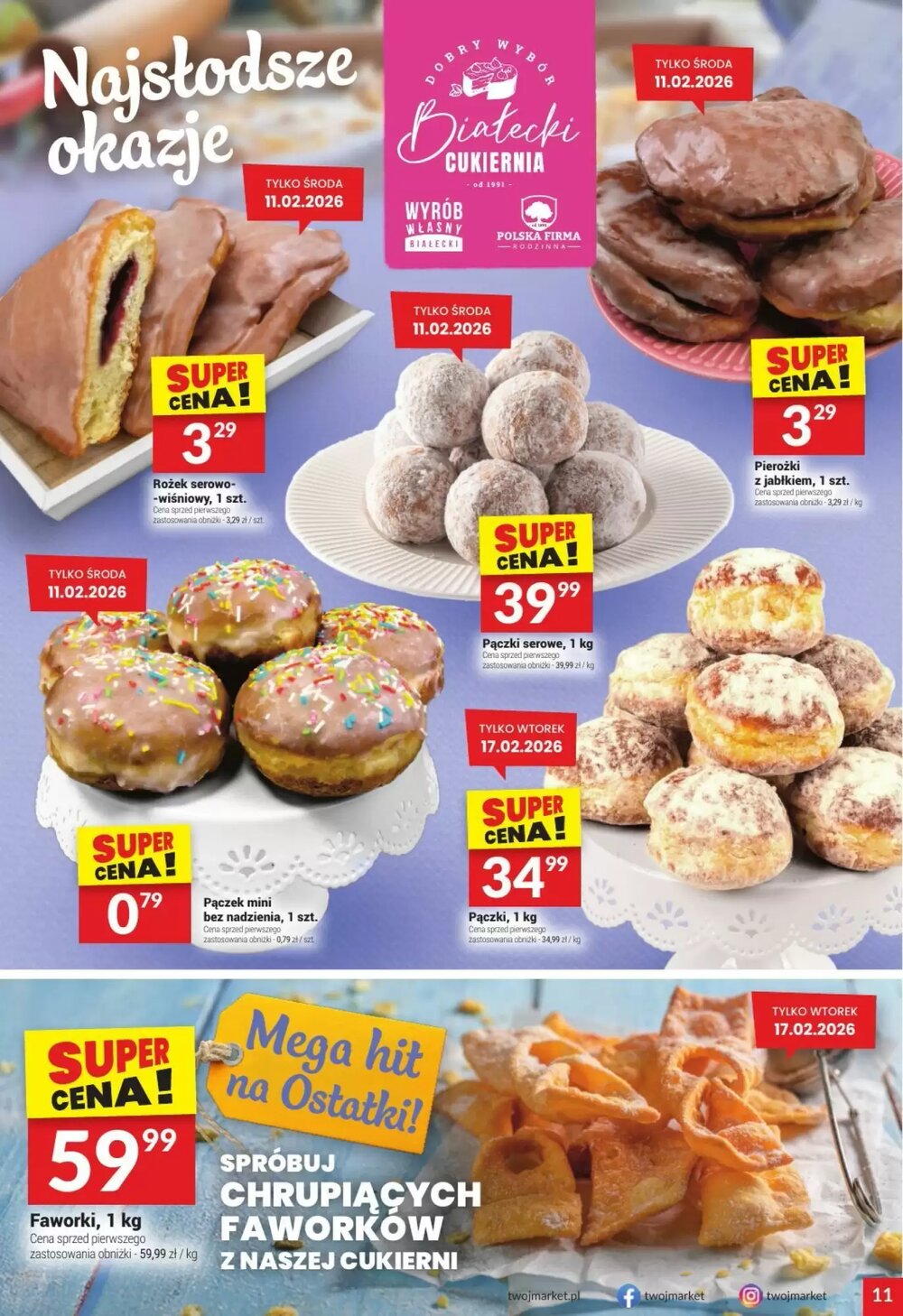 Gazetka promocyjna Twój Market  ważna od 11.02.2026 - Strona 11.