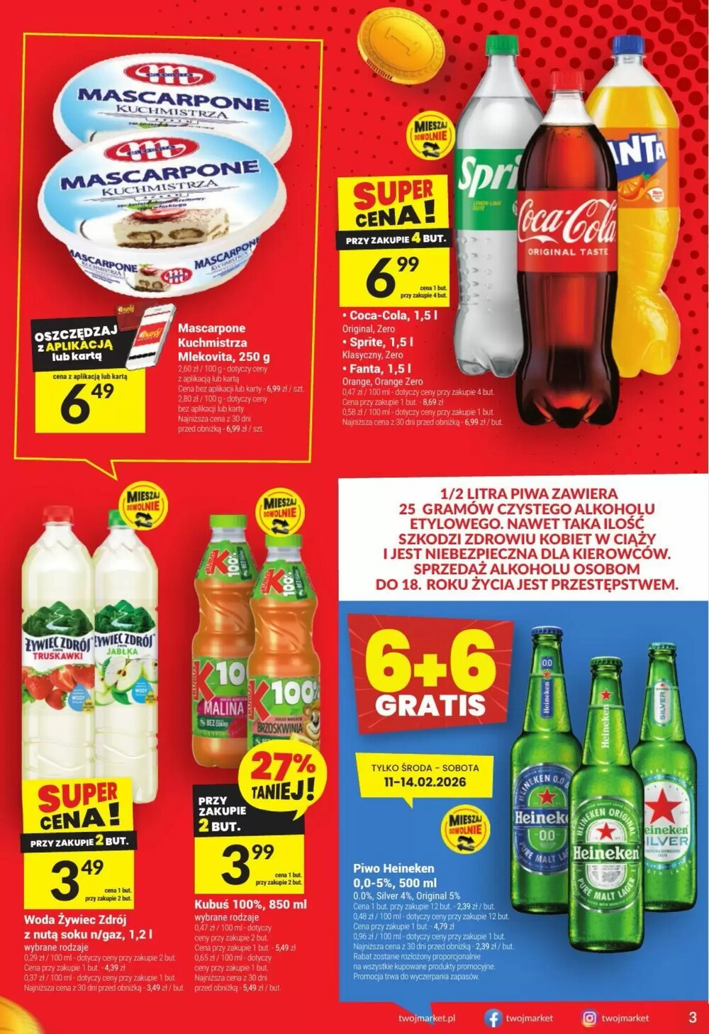 Gazetka promocyjna Twój Market  ważna od 11.02.2026 - Strona 3.