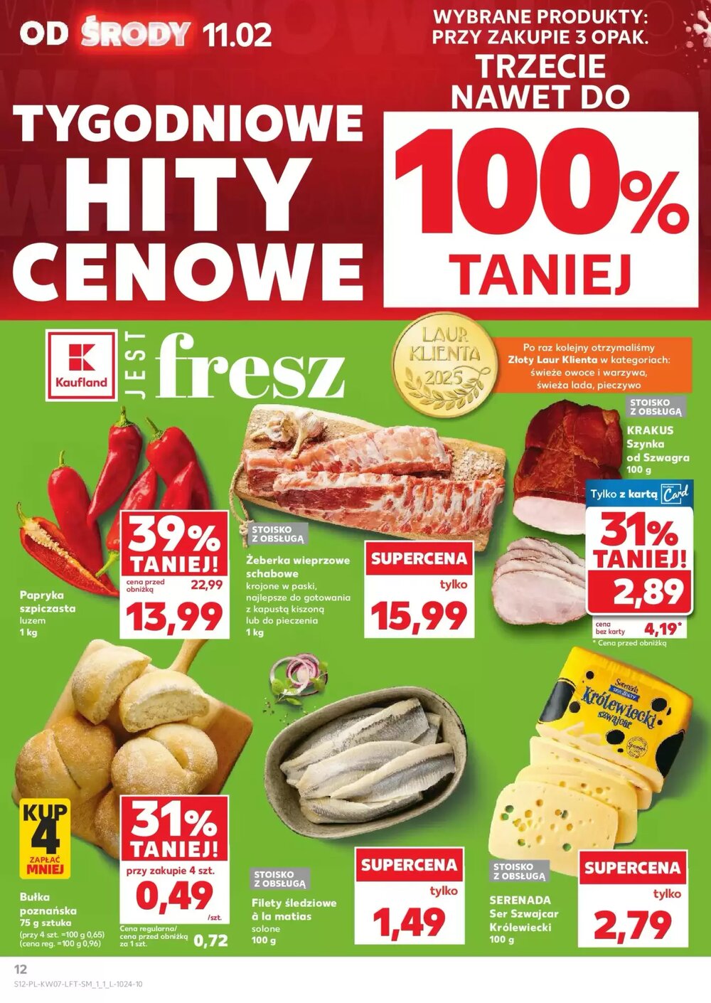 Gazetka promocyjna Kaufland  ważna od 11.02.2026 - Strona 12.