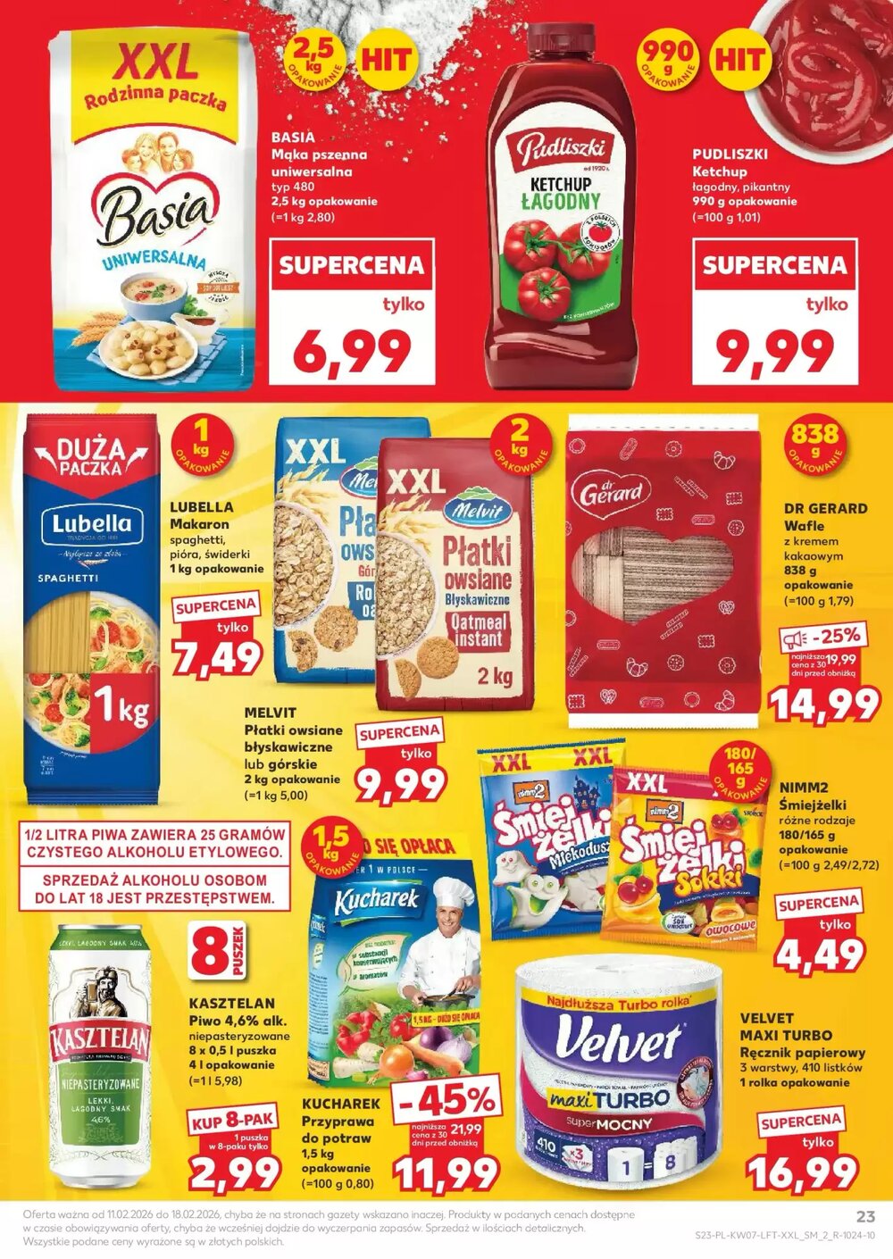Gazetka promocyjna Kaufland  ważna od 11.02.2026 - Strona 23.