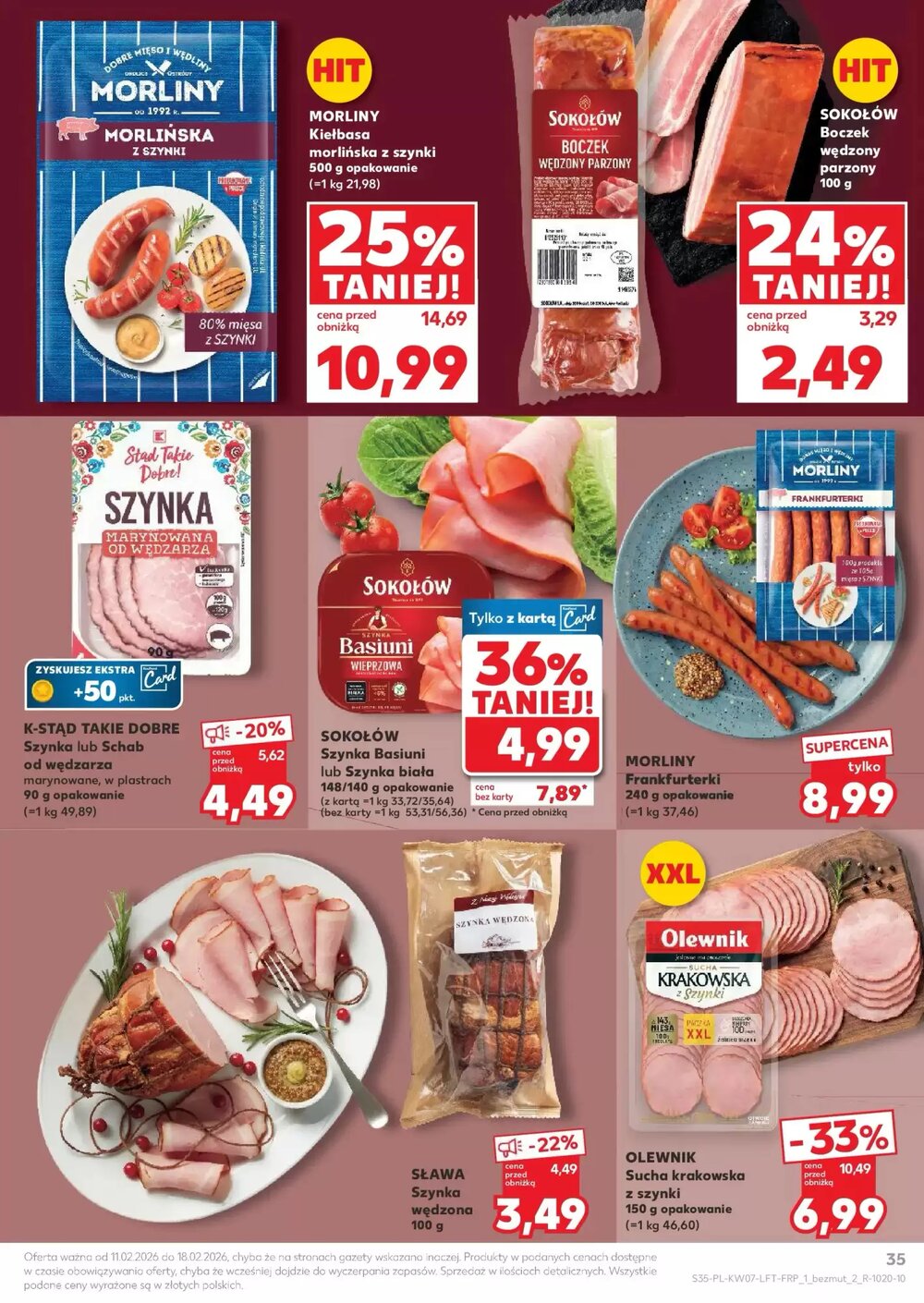 Gazetka promocyjna Kaufland  ważna od 11.02.2026 - Strona 35.