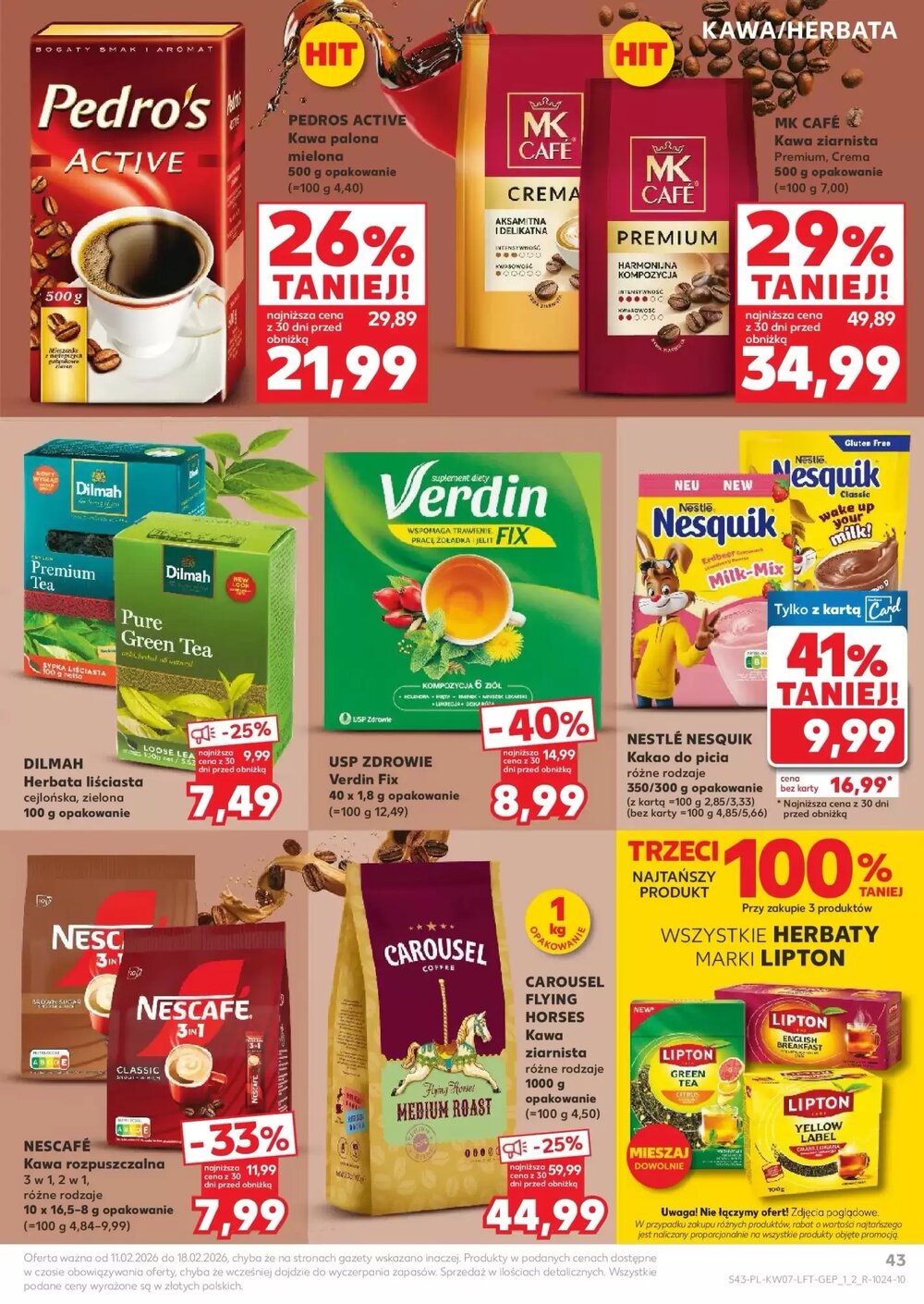 Gazetka promocyjna Kaufland  ważna od 11.02.2026 - Strona 43.