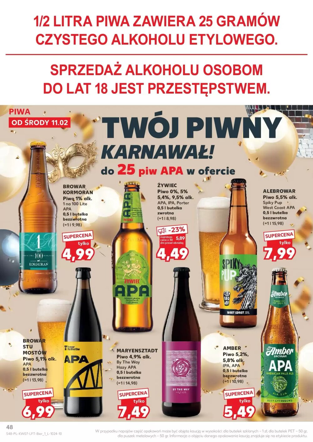 Gazetka promocyjna Kaufland  ważna od 11.02.2026 - Strona 48.