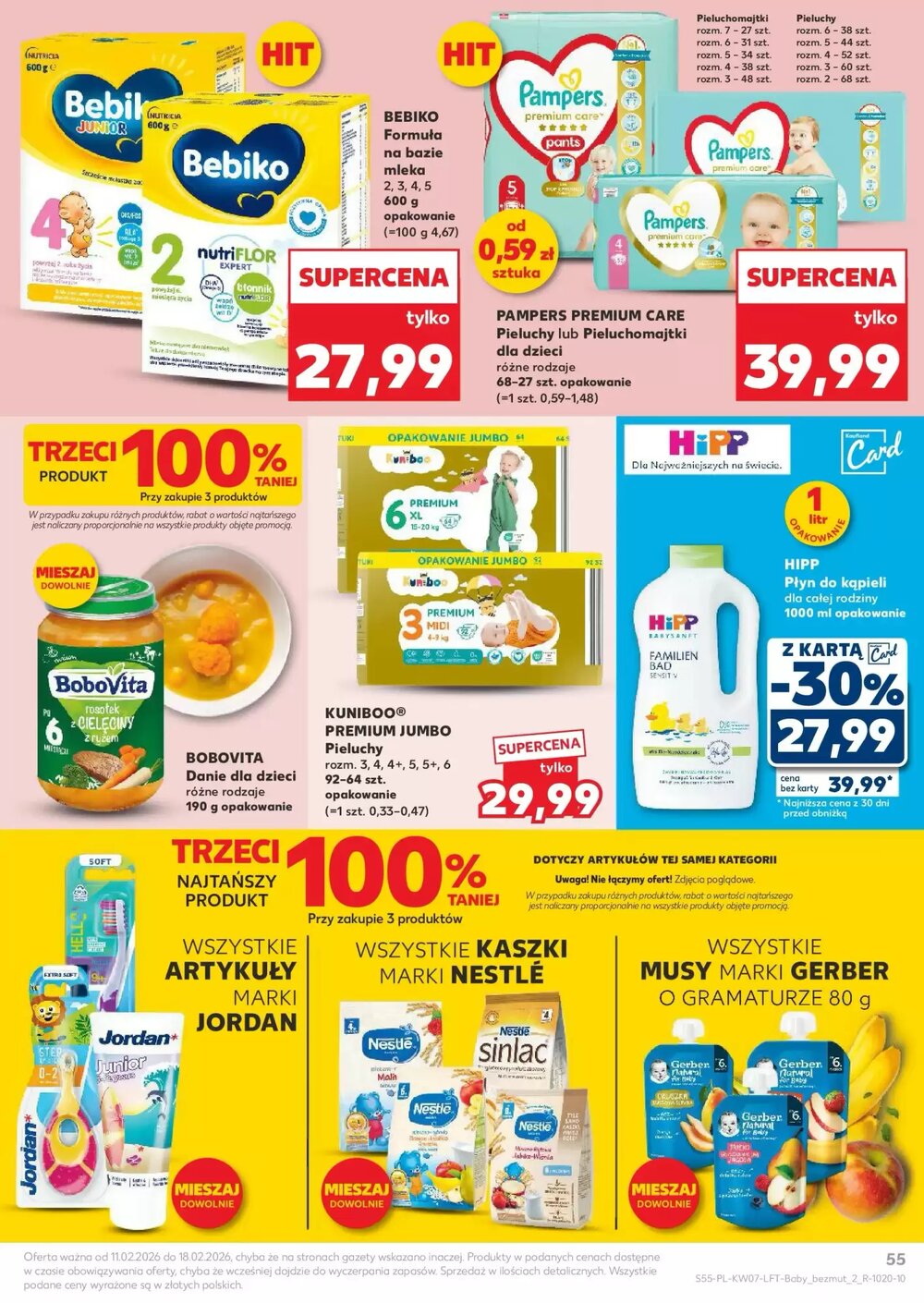 Gazetka promocyjna Kaufland  ważna od 11.02.2026 - Strona 55.