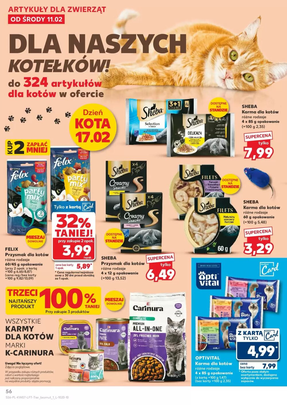 Gazetka promocyjna Kaufland  ważna od 11.02.2026 - Strona 56.