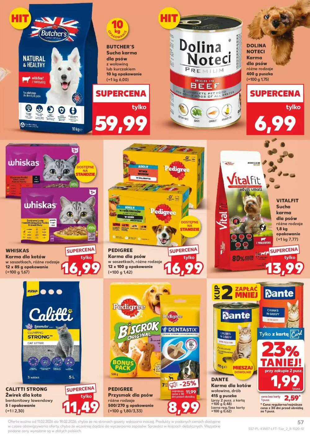 Gazetka promocyjna Kaufland  ważna od 11.02.2026 - Strona 57.
