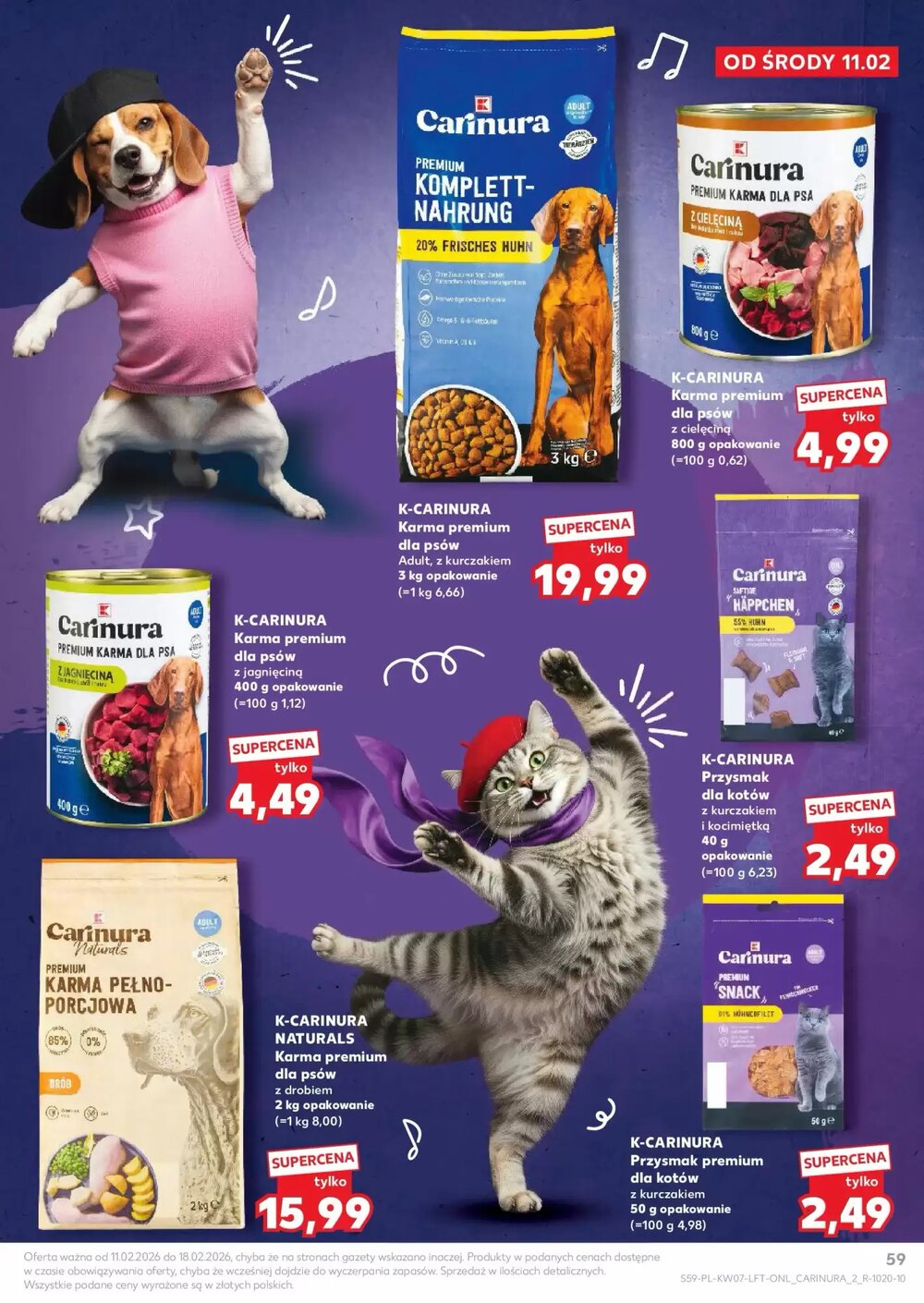 Gazetka promocyjna Kaufland  ważna od 11.02.2026 - Strona 59.