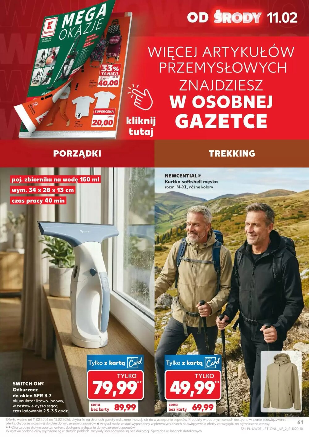 Gazetka promocyjna Kaufland  ważna od 11.02.2026 - Strona 61.