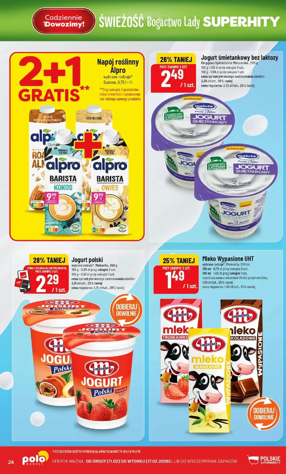 Gazetka promocyjna Polomarket  ważna od 11.02.2026 - Strona 24.