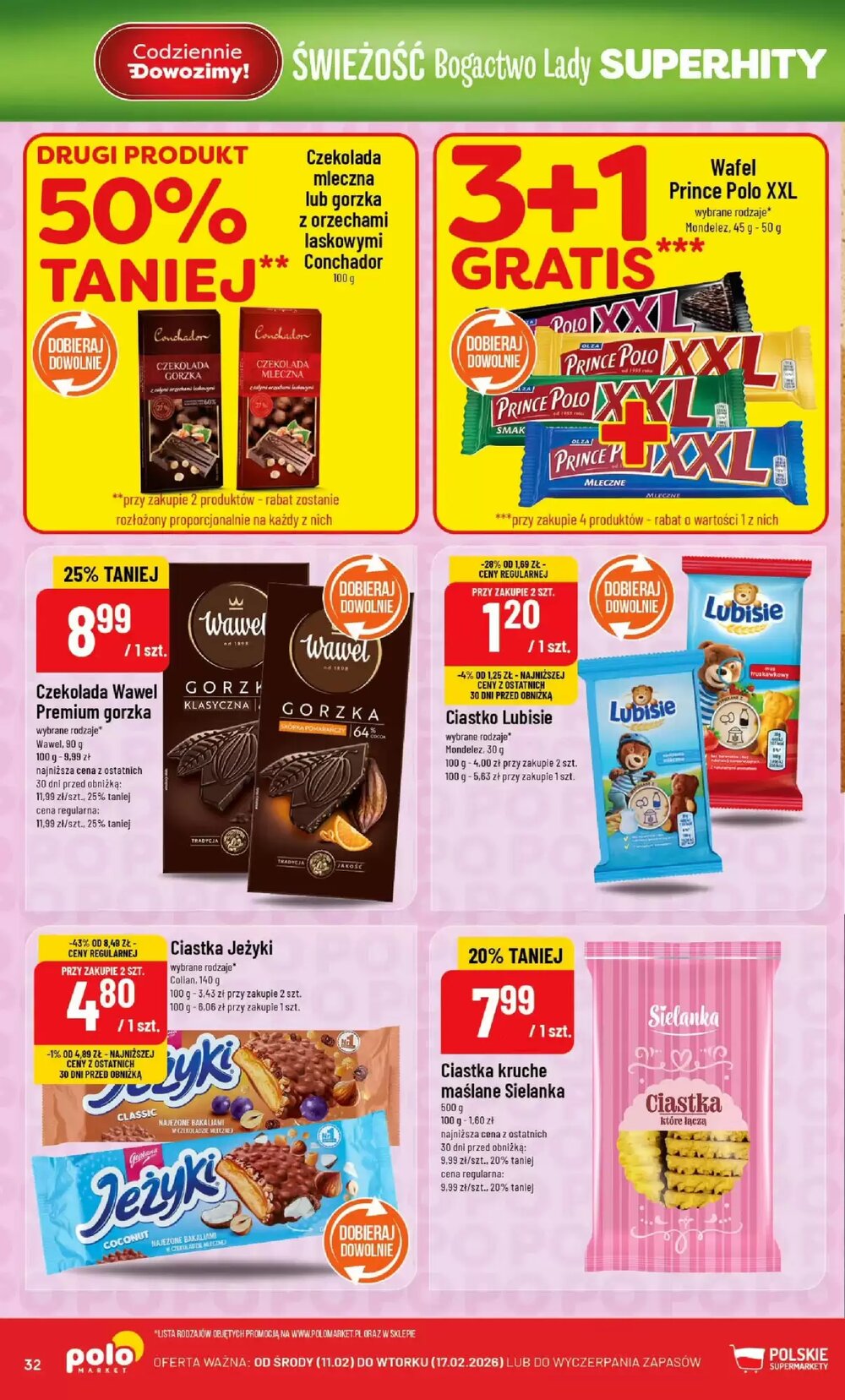 Gazetka promocyjna Polomarket  ważna od 11.02.2026 - Strona 32.