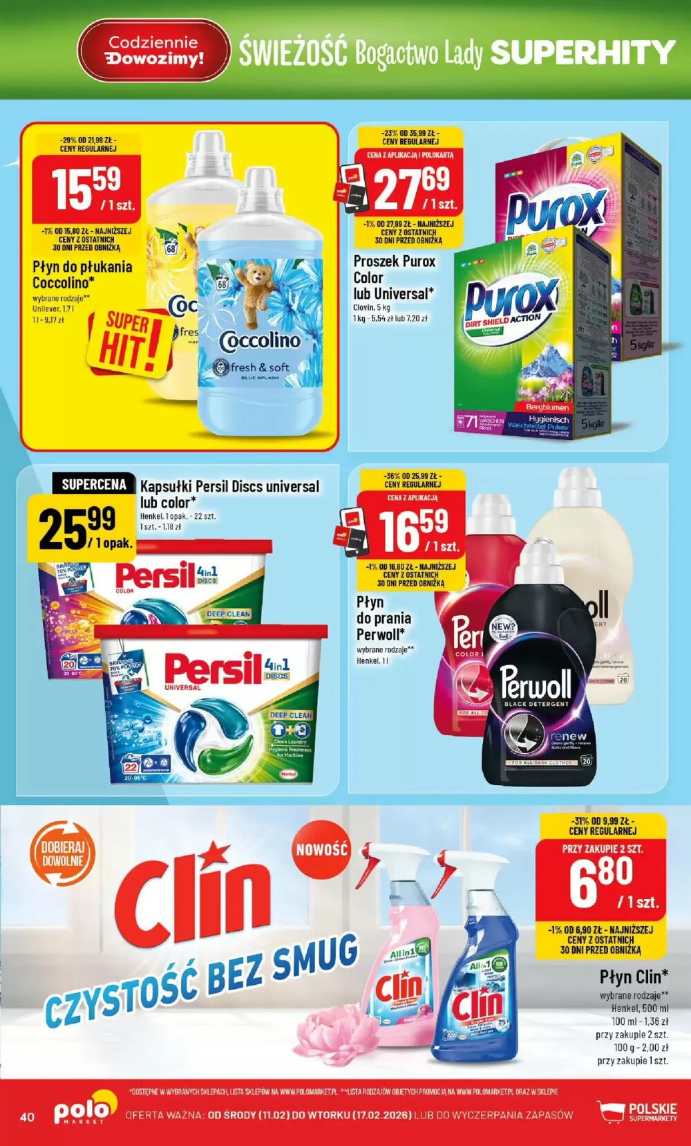 Gazetka promocyjna Polomarket  ważna od 11.02.2026 - Strona 40.