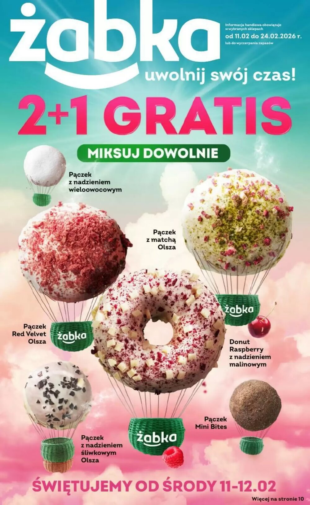 Gazetka promocyjna Żabka  ważna od 11.02.2026 - Strona 1.