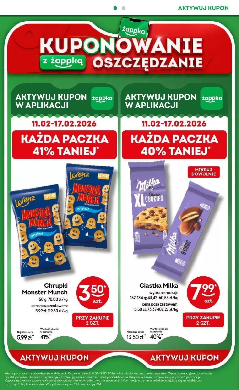 Gazetka promocyjna Żabka  ważna od 11.02.2026 - Strona 34.