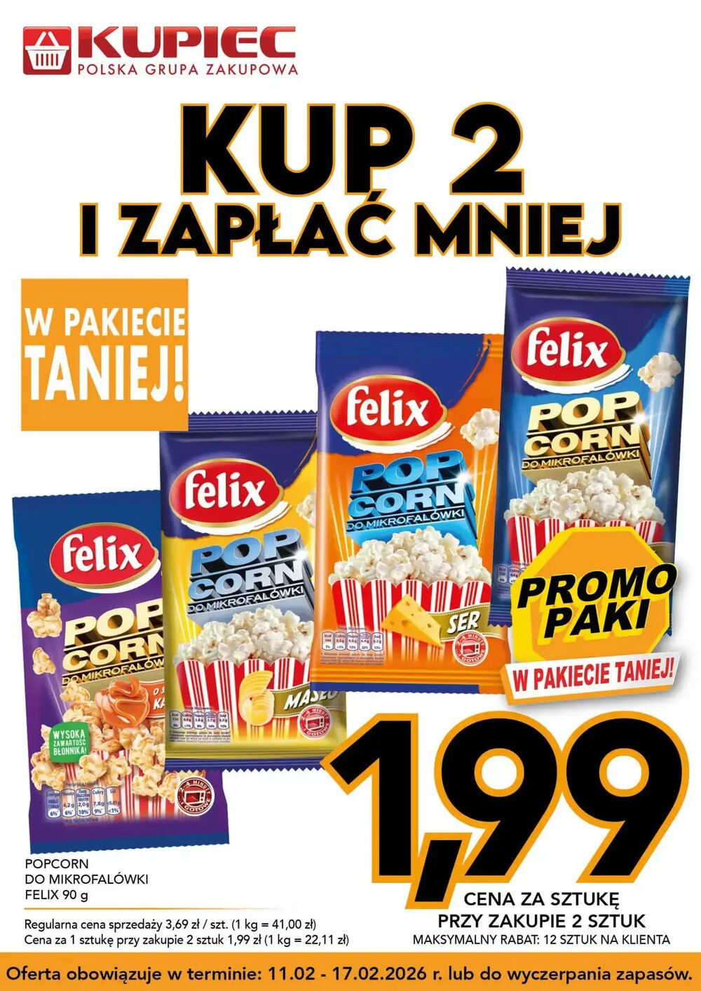 Gazetka promocyjna Kupiec  ważna od 11.02.2026 - Strona 4.