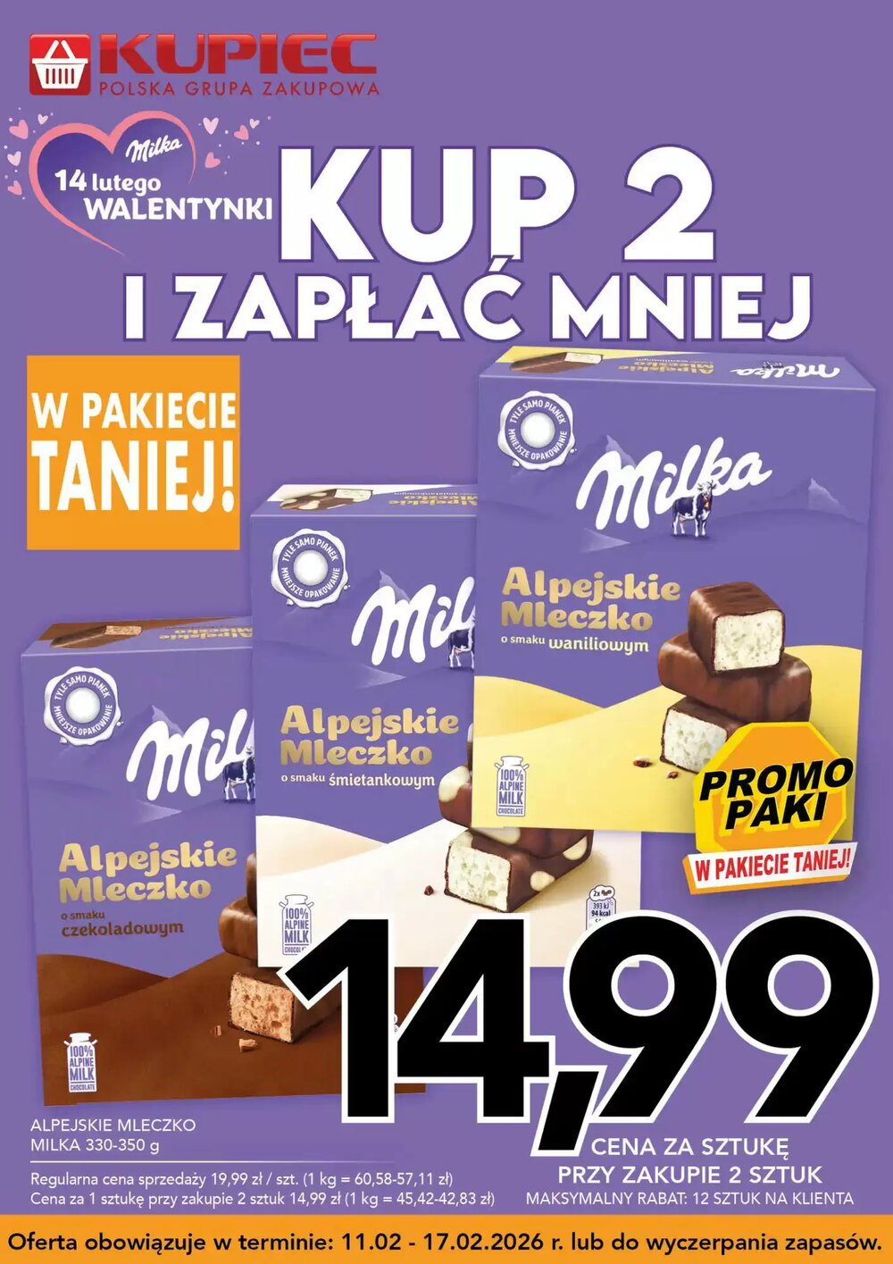 Gazetka promocyjna Kupiec  ważna od 11.02.2026 - Strona 6.