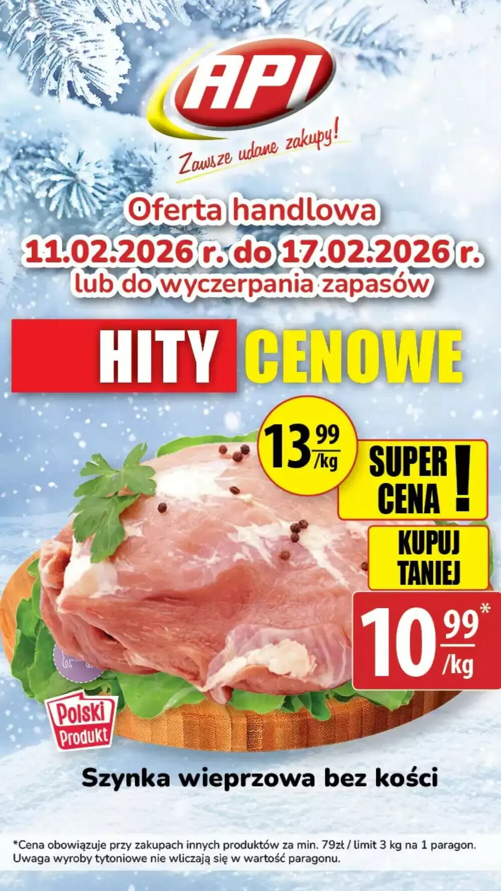 Gazetka promocyjna API MARKET  ważna od 11.02.2026 - Strona 1.