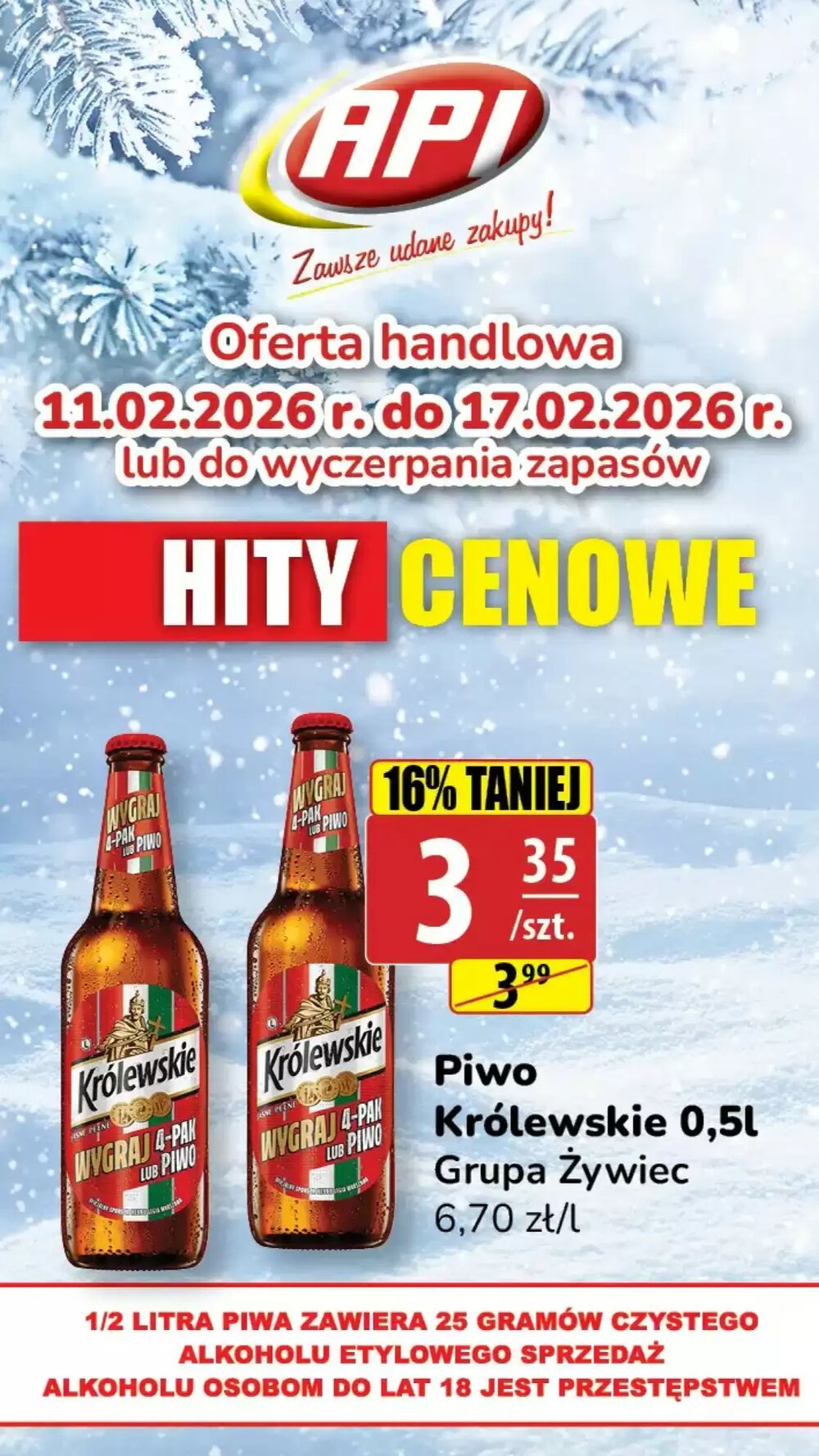 Gazetka promocyjna API MARKET  ważna od 11.02.2026 - Strona 4.