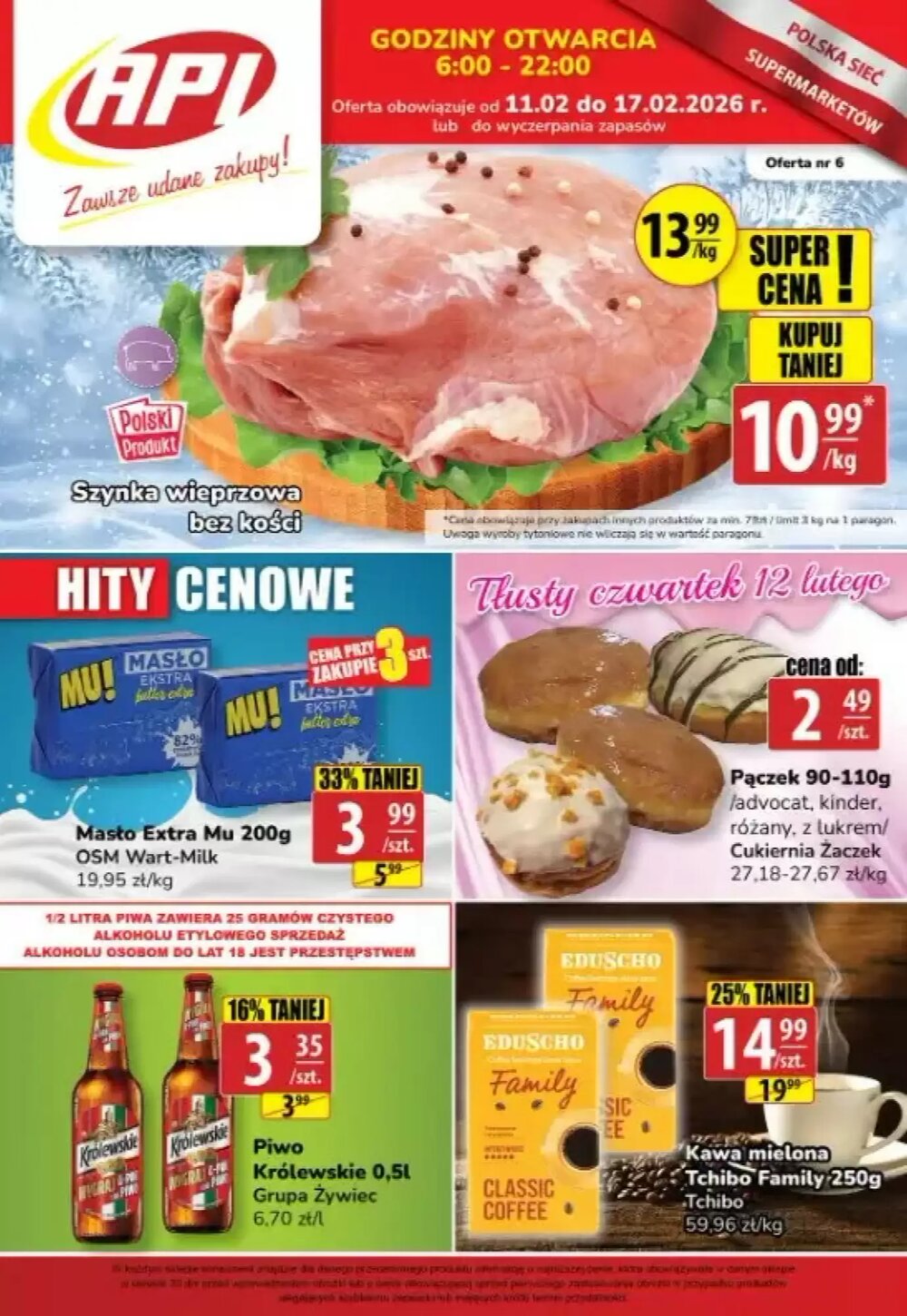 Gazetka promocyjna API MARKET  ważna od 11.02.2026 - Strona 1.