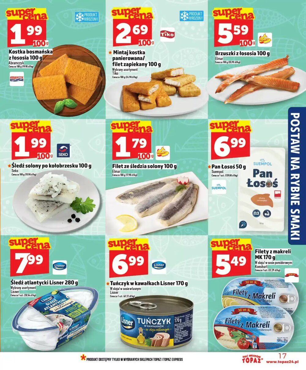 Gazetka promocyjna Topaz  ważna od 12.02.2026 - Strona 17.