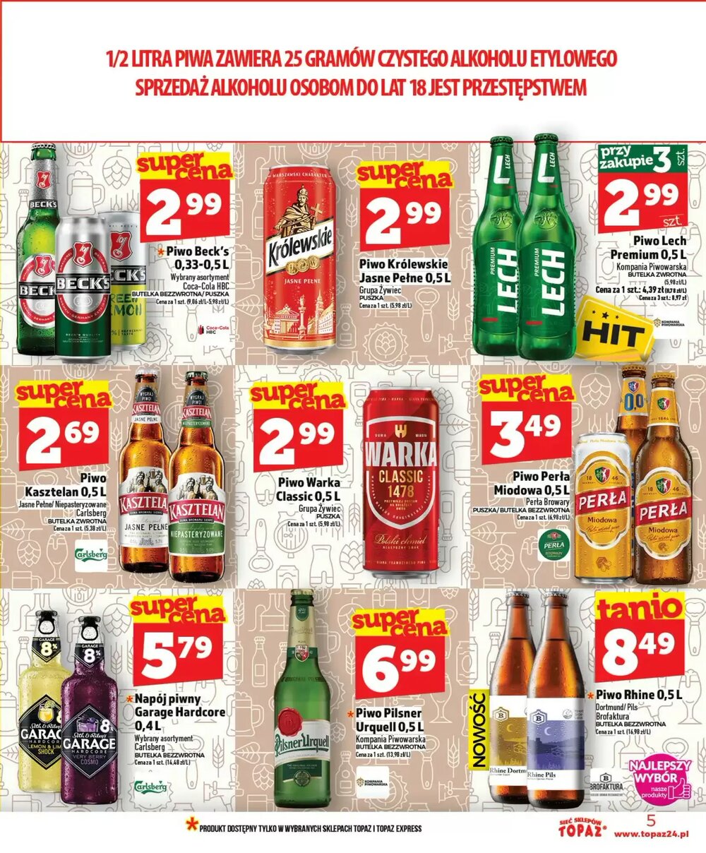 Gazetka promocyjna Topaz  ważna od 12.02.2026 - Strona 5.