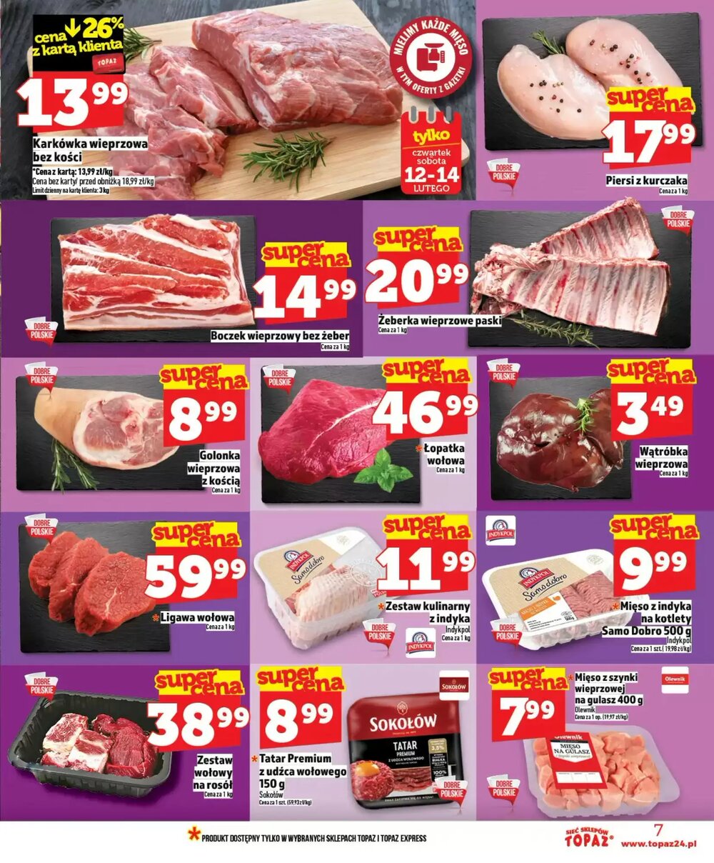 Gazetka promocyjna Topaz  ważna od 12.02.2026 - Strona 7.