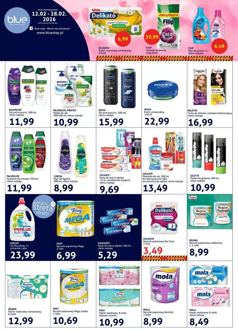 Gazetka promocyjna Blue Stop  ważna od 12.02.2026 - Strona 1.