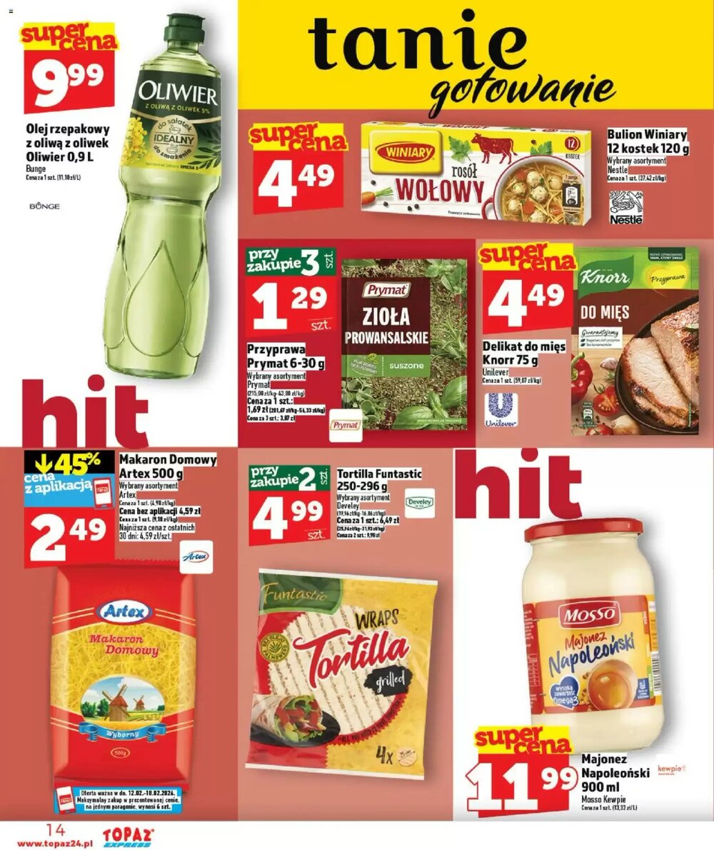 Gazetka promocyjna Topaz Express  ważna od 12.02.2026 - Strona 14.