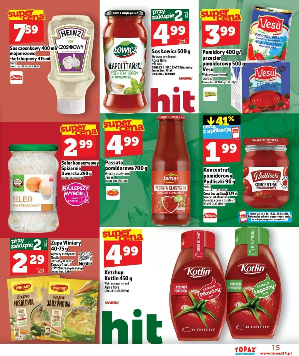 Gazetka promocyjna Topaz Express  ważna od 12.02.2026 - Strona 15.