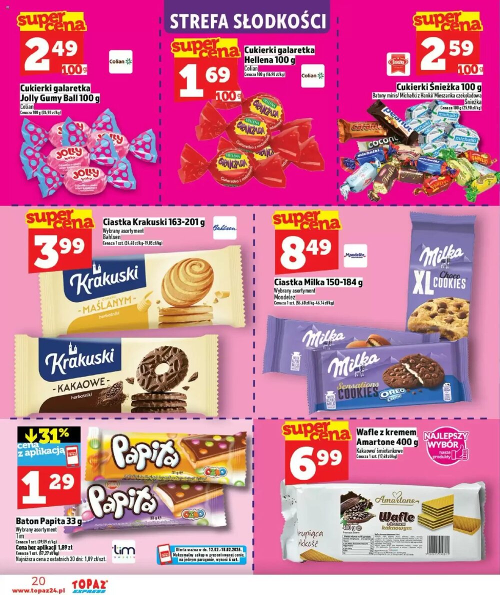 Gazetka promocyjna Topaz Express  ważna od 12.02.2026 - Strona 20.